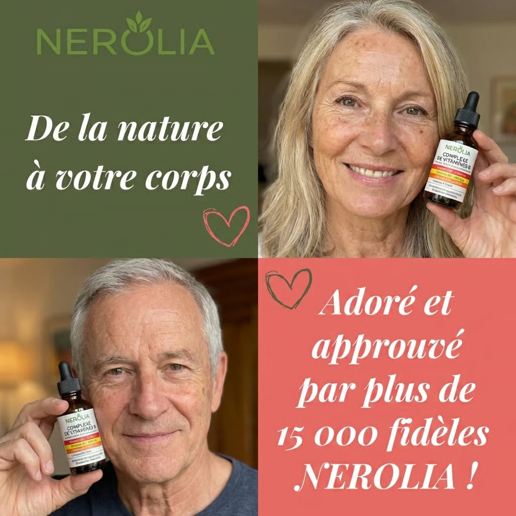 NEROLIA | Retrouvez votre énergie Complexe Vitamines B Liquide